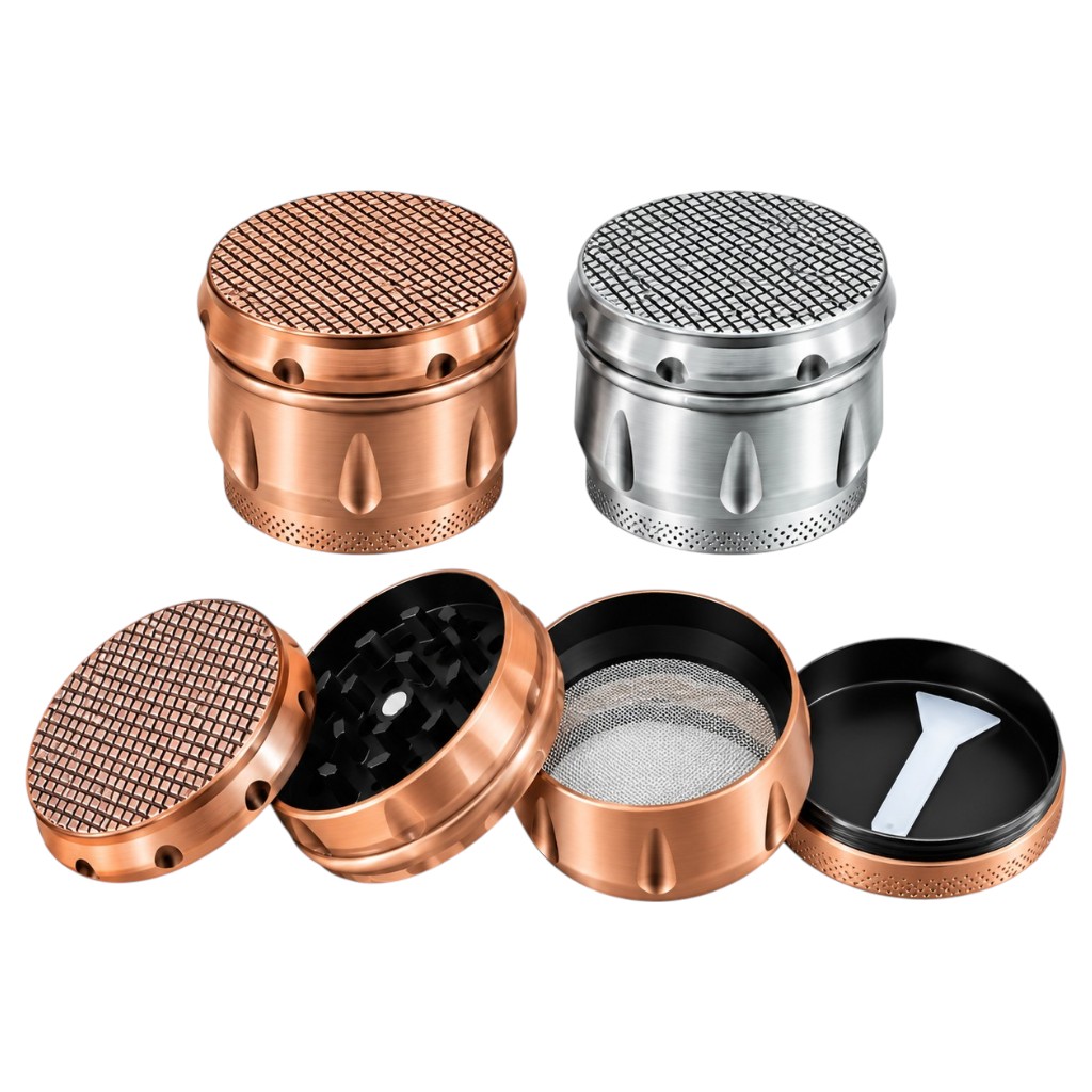 GRINDER METAL TIPO OLLA BASICO 4PZ 40MM