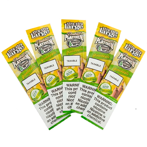 BLUNT WRAP PLATINUM XTRA LARGE X2 PINEAPPLE - Imagen 1