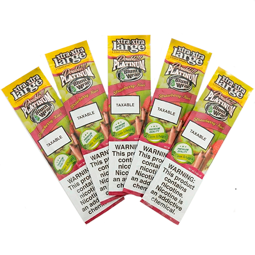 BLUNT WRAP PLATINUM XTRA LARGE X2 STRAWBERRY-KIWI - Imagen 1