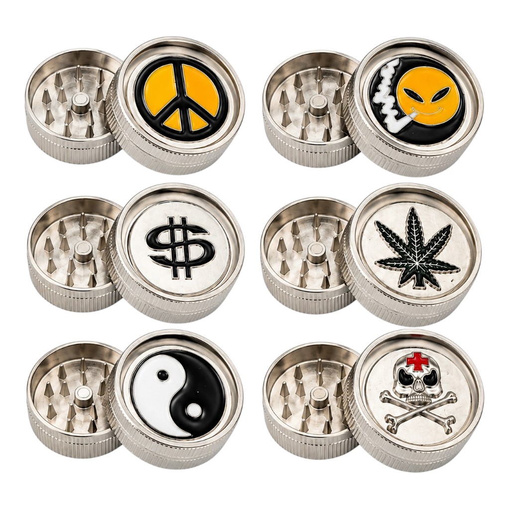 GRINDER METAL MINI DISEÑOS 2PZ 30mm