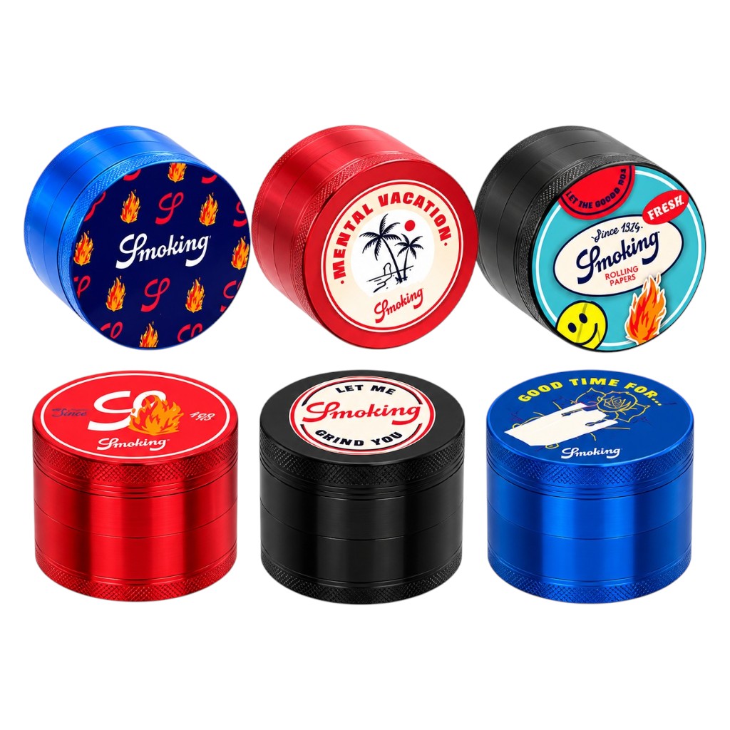 GRINDER METAL SMOKING 4PZ 50 MM