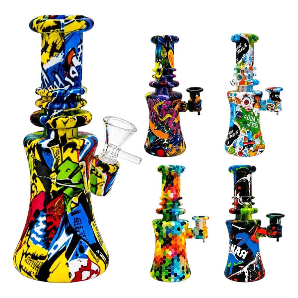 BONG SILICON CAMPANA V2 19.5 CM
