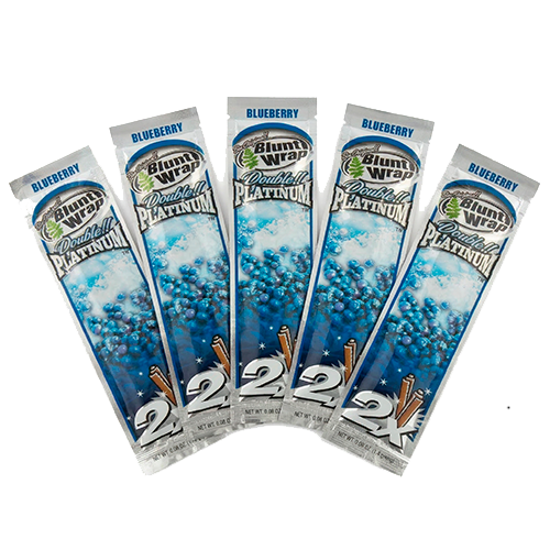 BLUNT WRAP PLATINUM X2 BLUEBERRY - Imagen 2