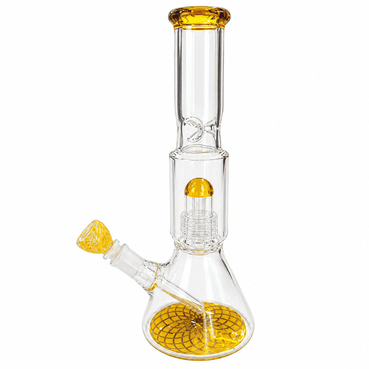 BONG VIDRIO MANDALA 35CM