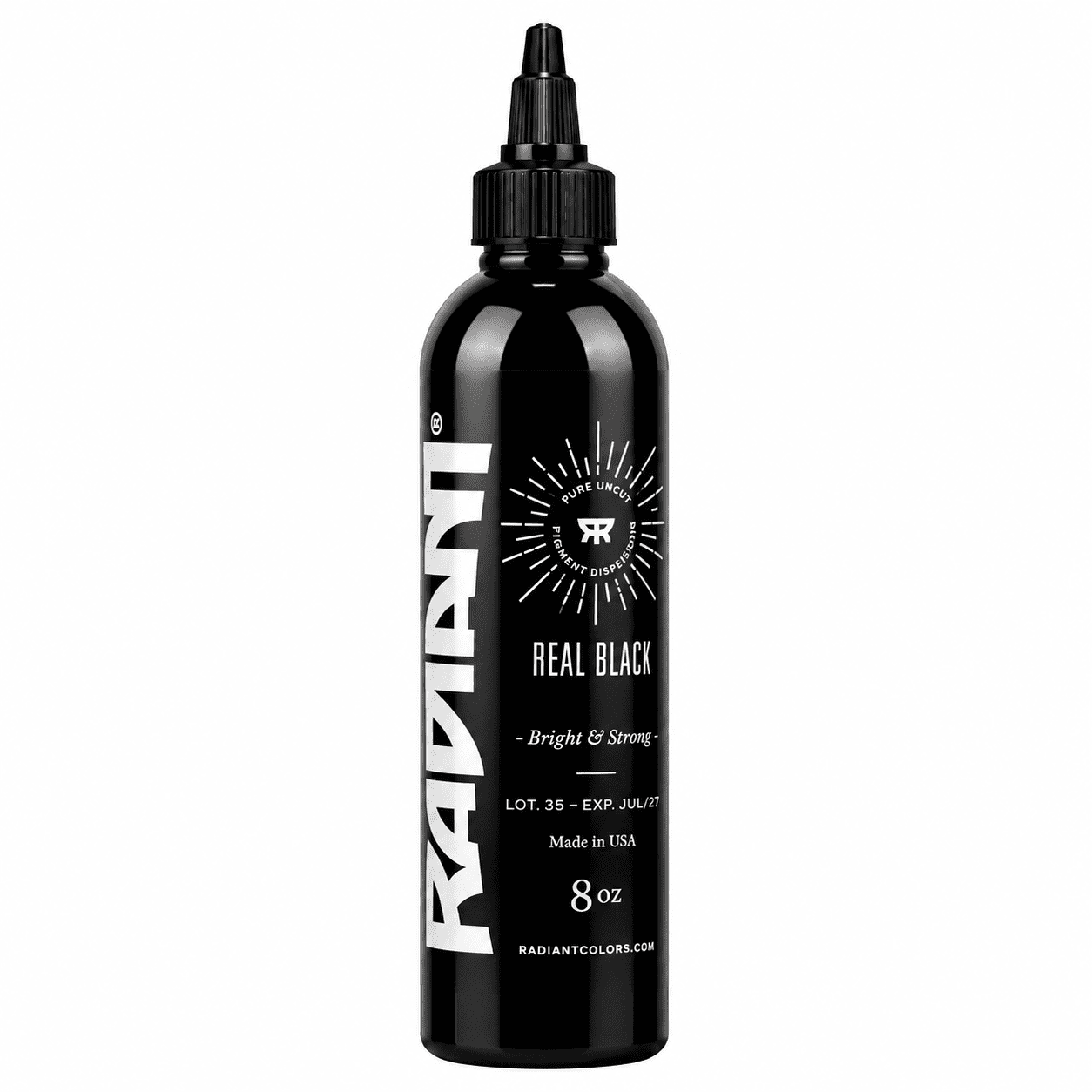 RADIANT BLACK - REAL BLACK 8 OZ