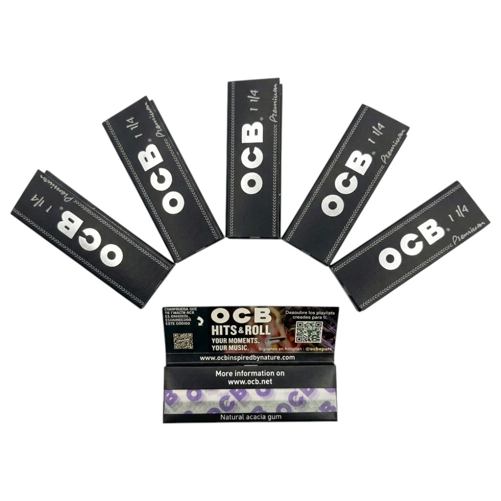 PAPEL OCB BLACK PREMIUM N° 1 1/4