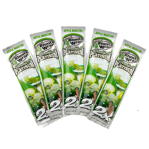 BLUNT WRAP PLATINUM X2 APPLE MARTINI - Imagen 1