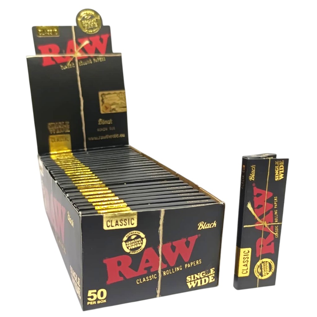 PAPEL RAW BLACK CLASSIC N° 1 - Imagen 1