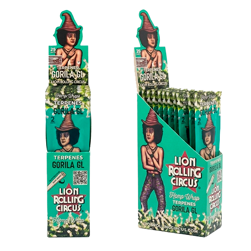 BLUNT LION ROLLING CIRCUS TERPENOS GORILA GL