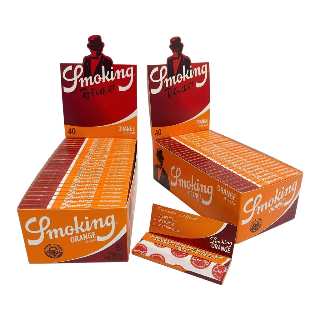 PAPEL SMOKING ORANGE N°1 - Imagen 1