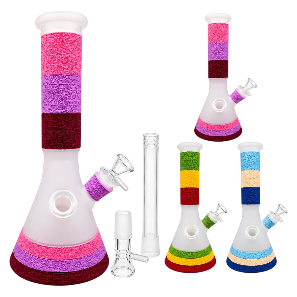 BONG VIDRIO PAJA TOQUILLA 30 CM