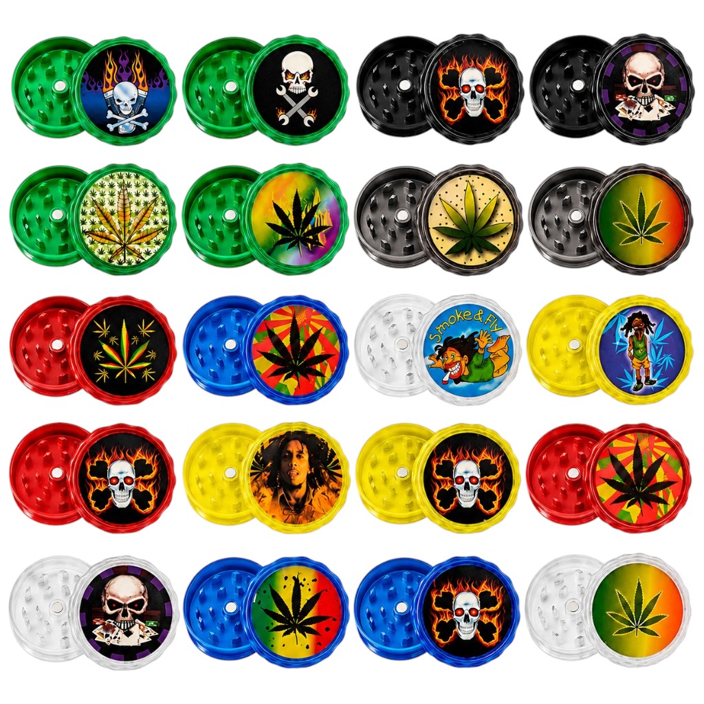 GRINDER ACRILICO MINI TIPO TILLO 3PZ