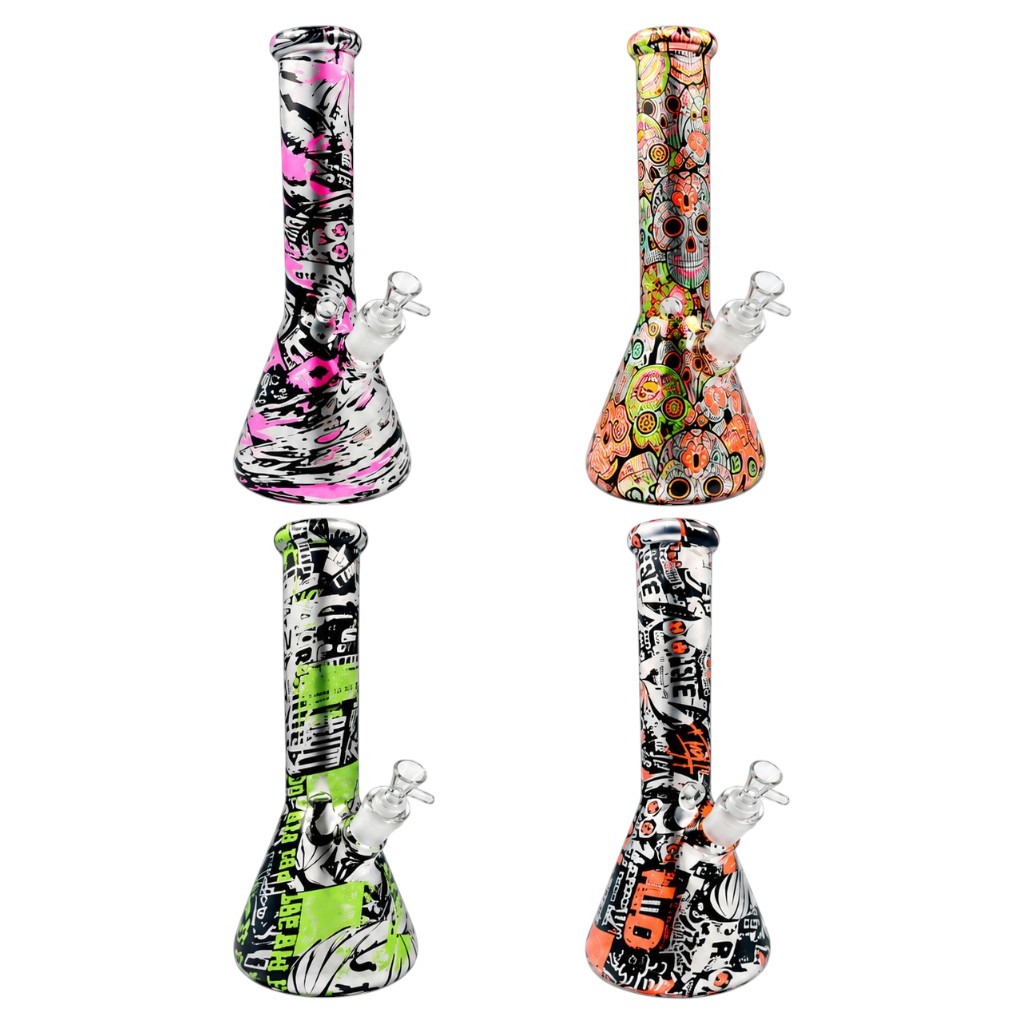 BONG VIDRIO UV 32.5CM
