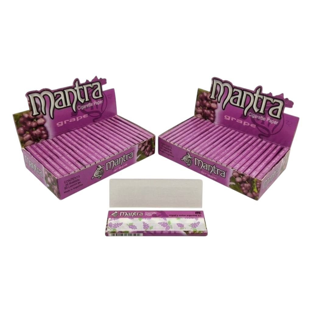 PAPEL MANTRA SABORES N° 1 1/4 DURAZNO - Imagen 1