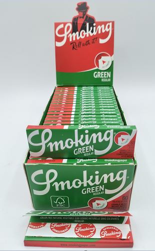 PAPEL PARA LIAR SMOKING GREEN Nº8 CJX50